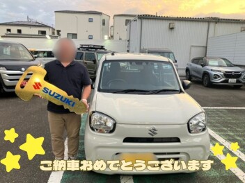 アルトご納車させていただきました☆